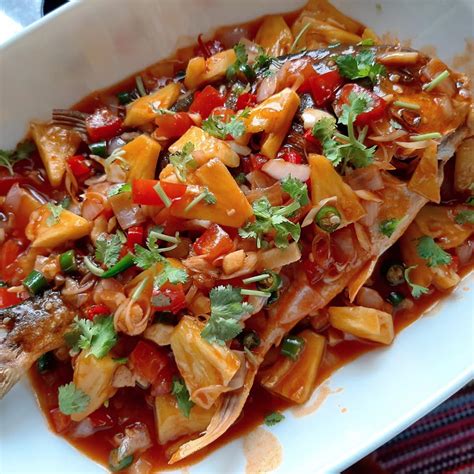 ikan bawal kecil masak  sedap resepi ikan masin masak lada putih