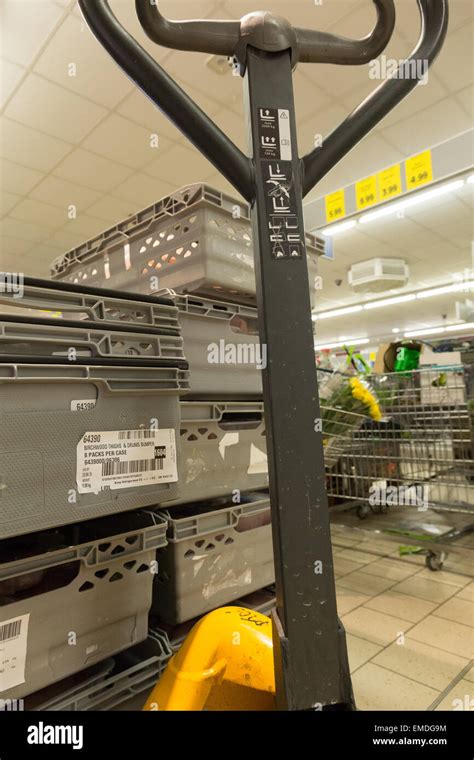 A Shopping Aisle At A Lidl Supermarket In London Uk Stock Photo Alamy