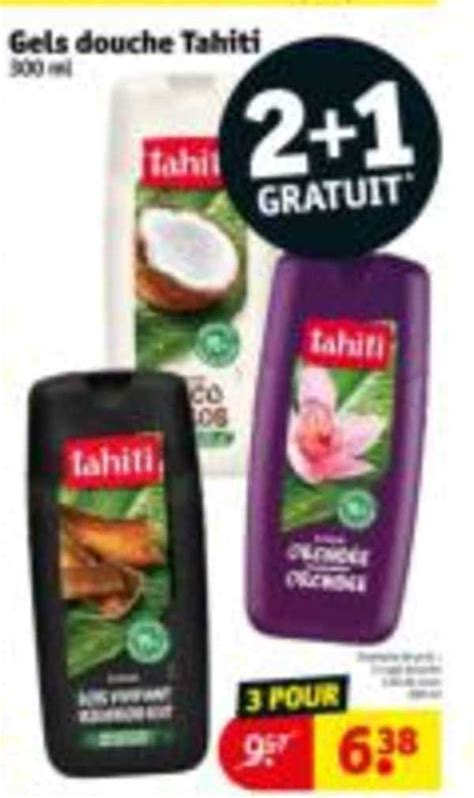 Promo Gels Douche Tahiti chez Kruidvat - iCatalogue.fr
