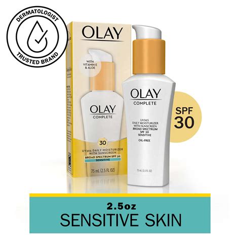 Olay Moisturizing Face Lotion for Sensitive Skin, 6.0 fl oz - Walmart.com