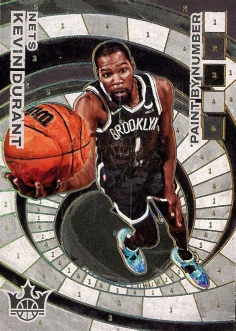 Kevin Durant Court Kings Paint By Numbers Ssp Psa Price