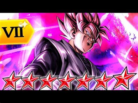 Dragon Ball Legends 14 STAR ZENKAI 7 1400 LF ROSE GOKU BLACK