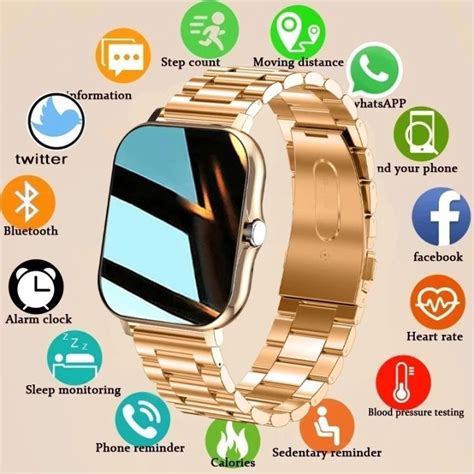 Lige Bluetooth Call Smart Watch For Women Full Touch Screen Sports Fitness Tracker Watch For