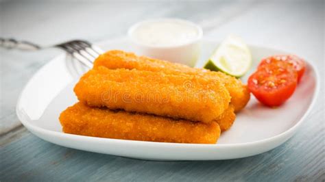 Fish Fingers Stock Photo Image Of Pollack Codfish Lunch 94484238