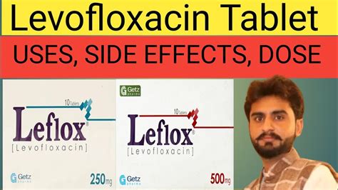 Levofloxacin Tablet KY Uses Side Effects Dose YouTube