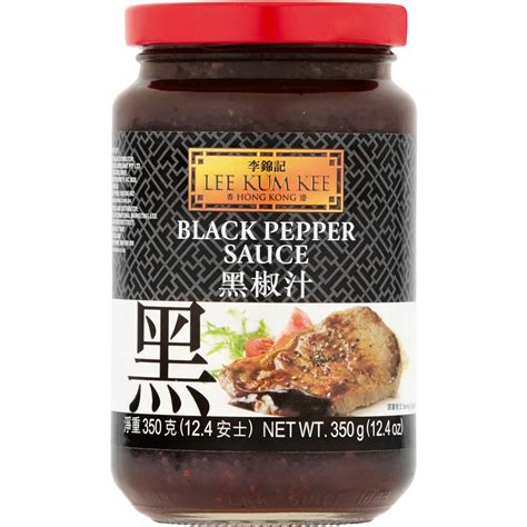 Lee Kum Kee Black Pepper Sauce 350g Woolworths