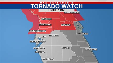 Tornado Watch Canceled For Pasco And Hernando Counties Wfla