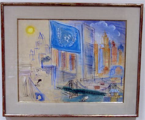 Landscape with United Nations Headquarters Building | United Nations Gifts