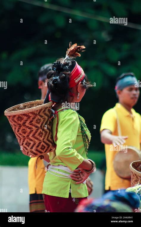 Cultural Dance Of Garo Woman In Bangladesh Stock Photo - Alamy