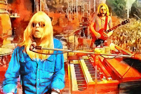 Allman Brothers Band Art Mountain Jam Duane Allman | Etsy