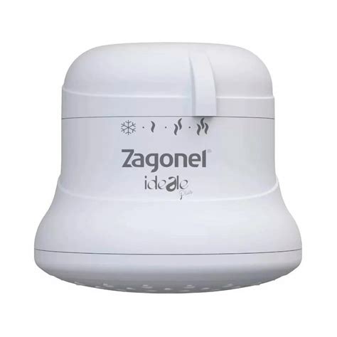 Chuveiro Zagonel Ideale Plus Temperaturas W V Shopee Brasil