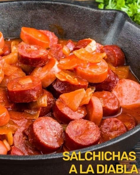 Receta Salchichas A La Diabla Artofit