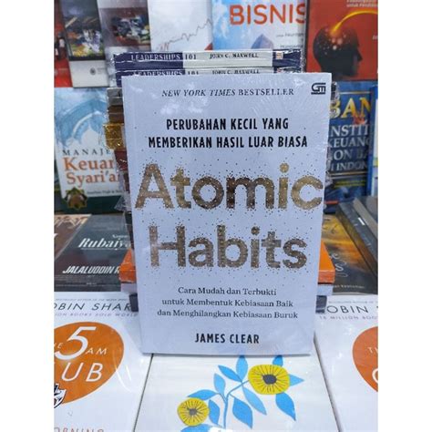 Jual Atomic Habits James Clear Indonesiashopee Indonesia