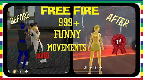 FREE FIRE 999 FUNNY MOMENTS YouTube