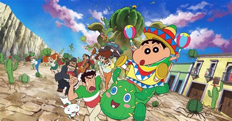 Shin Chan En México El Ataque Del Cactus Gigante Foto Ampliada De