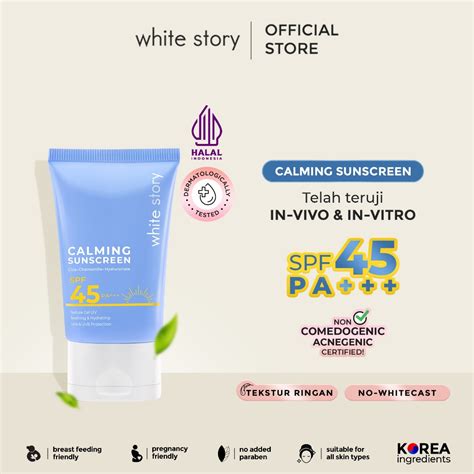 Jual White Story Sunscreen Spf Pa Spf Asli Teruji Invivo Invitro