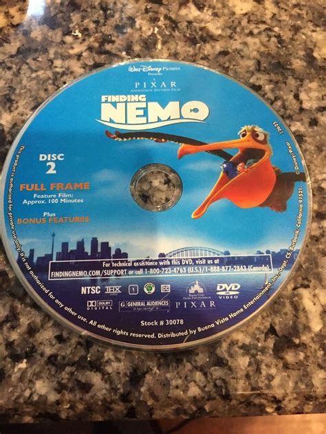 Montag Überzeugend Zuweisung finding nemo dvd disc 2 Intuition Legende Ampere