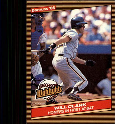 Will Clark S Best Baseball Cards