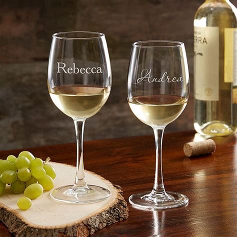 17830 Classic Celebrations Personalized Wine Glass Collection Personalized Wine Glass