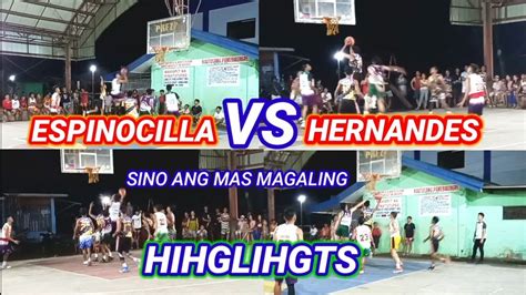 Sino Ang Mas Magaling Espinocilla Vs Hernandes Youtube