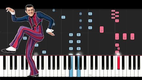 Lazy Town We Are Number One Piano Tutorial Level Hard Youtube