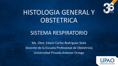 HISTOLOGIA SISTEMA RESPIRATORIO Treyci UDocz