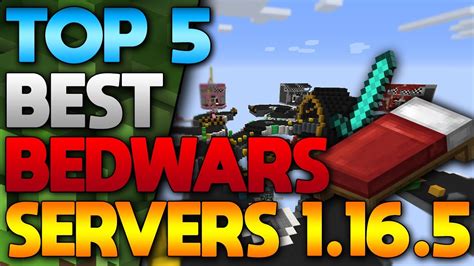 Top 5 Best Bedwars Servers For Minecraft Tlauncher 1 16 5 2021 YouTube