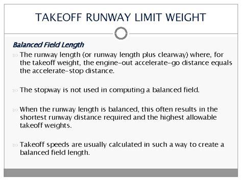 Takeoff Performance Takeoff Considerations Factors To Consider Aircraft