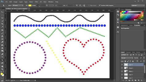 How To Draw Dotted Line Photoshop - Religionisland Doralutz