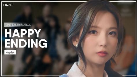 Line Distribution Kep1er 케플러 — Happy Ending Youtube