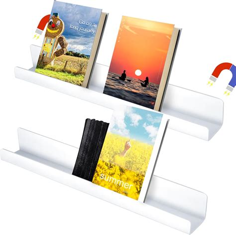 Amazon 2pcs Magnetic Book Shelf Whiteboard Magnetic Bookshelf