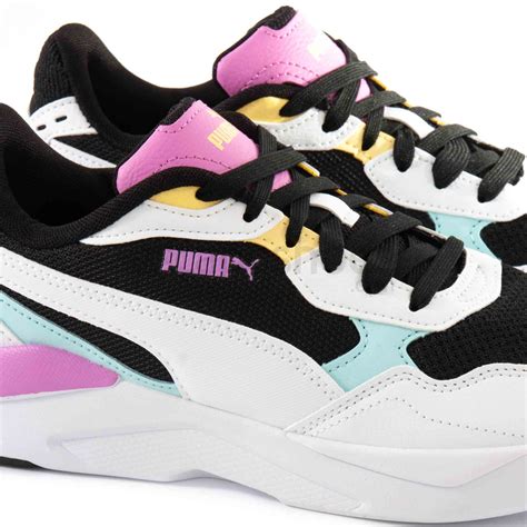 Zapatillas Puma X Ray Speed Lite Negras White Aqua 384639