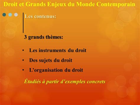 Droit Et Grands Enjeux Du Monde Contemporain Terminale Droit