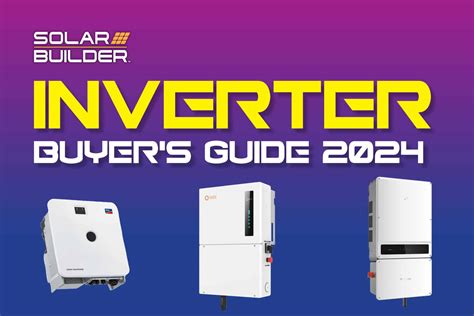 Solar Pv Inverters Buyers Guide 2024