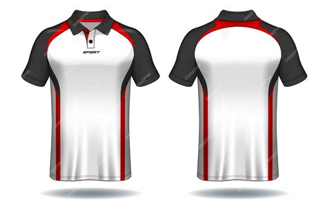 Premium Vector T Shirt Polo Design Sport Jersey Template