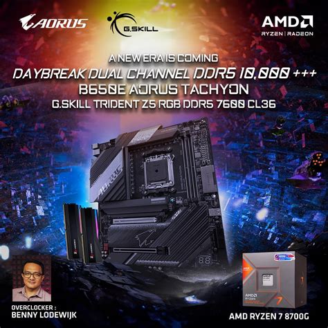 Gigabyte Achieves Ddr Memory Overclock With Amd Ryzen G