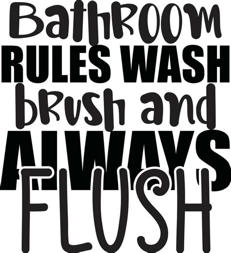 Funny Bathroom Quotes Vector Design Vol 1 24543173 Vector Art At Vecteezy