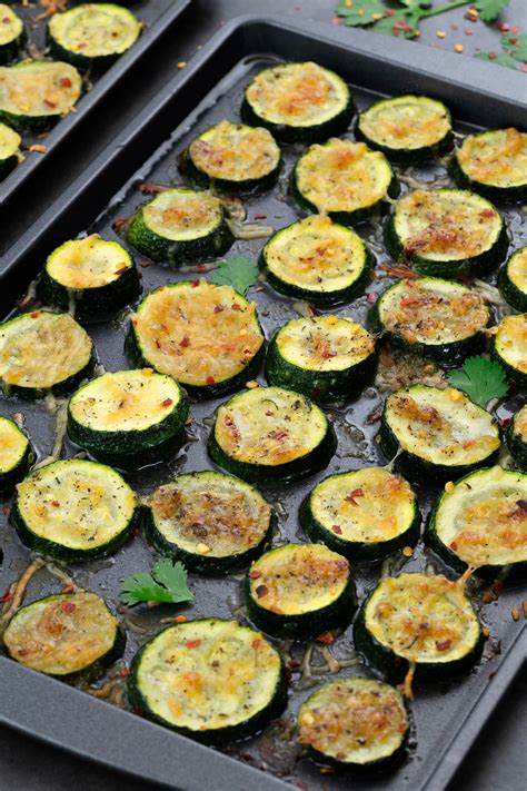 Oven Roasted Zucchini Recipe Yellow Chilis Insidepub