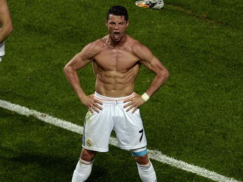 Cristiano Ronaldo S Shirtless Champions League Celebration May Have