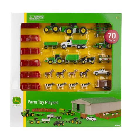 John Deere- Farm Toy Playset - goodmoreproducts