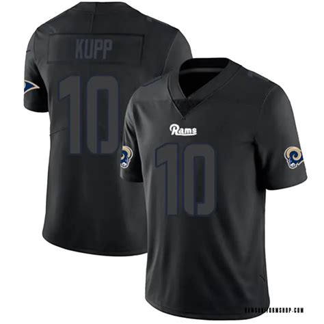 Big & Tall Nike Cooper Kupp Los Angeles Rams Men's Limited Black Impact ...