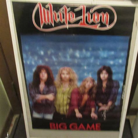 WHITE LION Poster New Sealed No Frame 1989 Original Rare Collectible - Etsy