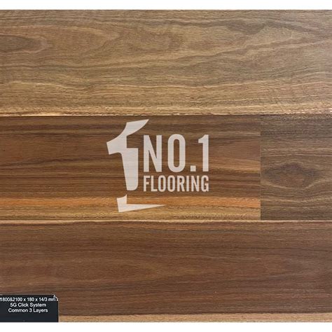 Premium Spotted Gum Brushed Engineered Timber Flooring