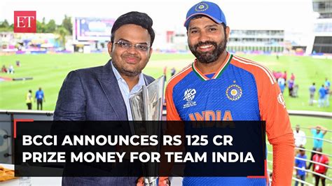 Icc T World Cup Triumph Bcci Secy Jay Shah Announces Rs Cr