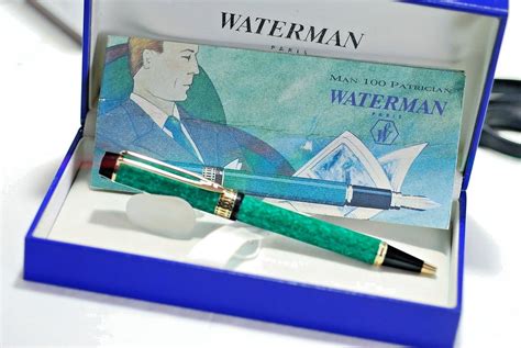 Waterman Patrician Le Man 100 Patrician Green Ballpoint Pen Ibérica