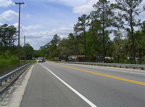 Image: US Highway 98 at Newport, Florida