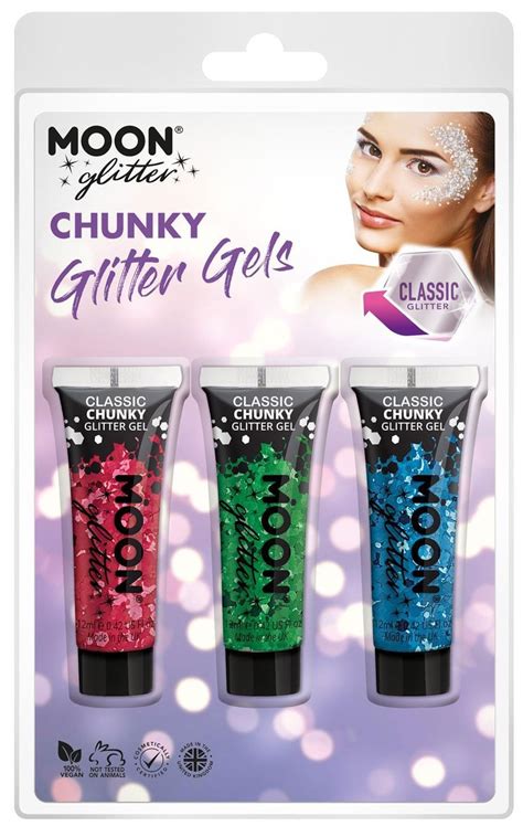 Chunky Moon Glitzer Set Classic Party De