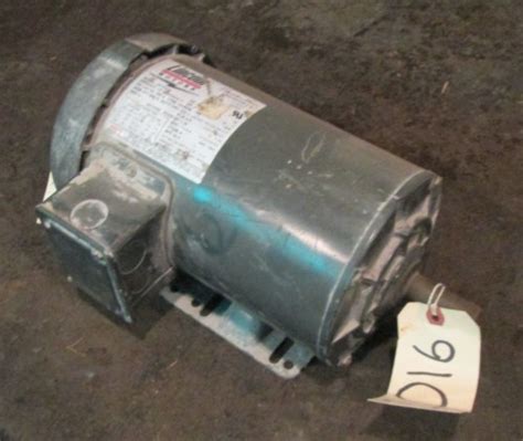 2 HP Lincoln Electric Motor 1725 Rpm TEFC