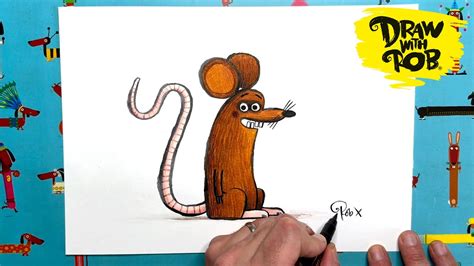 DrawWithRob 152 Rat YouTube