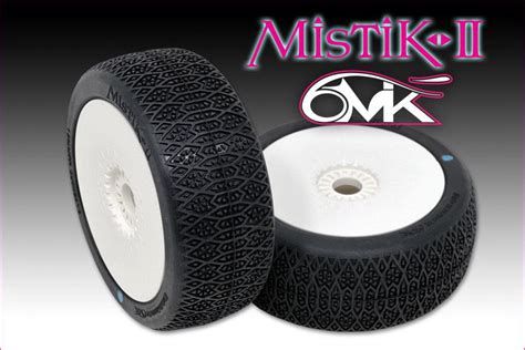 6Mik Mistik II - Tyre Only or Ready To Glue (1 Pair) - Evolution Models